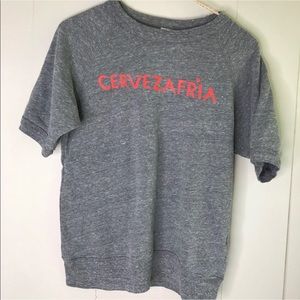 IN SEARCH OF: Clare V Los Angeles Cerveza Fria sweatshirt small or medium